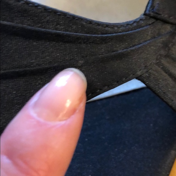 Kelli & Katie Navy Blue Fabric Upper Heels Size 7 - Picture 16 of 16